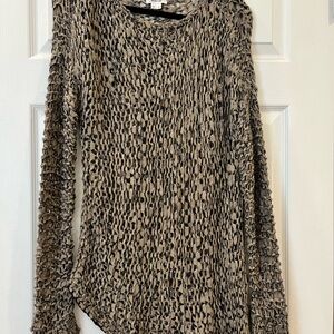 Helmut Lang asymmetrical long sleeve